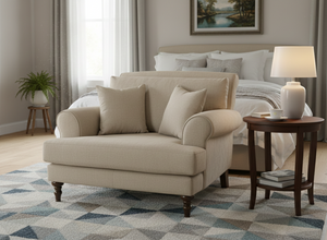 Solvane Sofa Beige Armchair