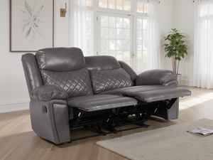 Ambrin Recliner Sofa Grey 2 Seater