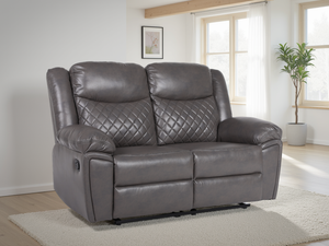 Ambrin Recliner Sofa Grey 2 Seater