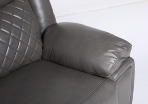 Ambrin Recliner Sofa Grey 3 Seater