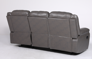 Ambrin Recliner Sofa Grey 3 Seater
