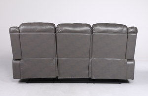 Ambrin Recliner Sofa Grey 3 Seater