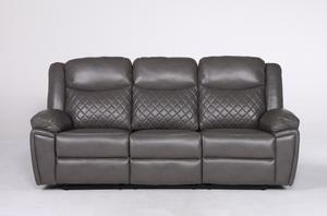 Ambrin Recliner Sofa Grey 3 Seater