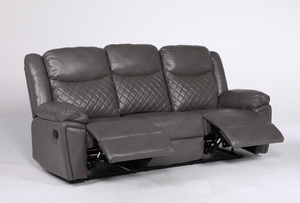 Ambrin Recliner Sofa Grey 3 Seater