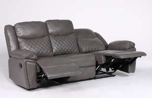 Ambrin Recliner Sofa Grey 3 Seater
