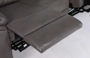 Ambrin Recliner Sofa Grey 3 Seater