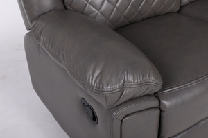 Ambrin Recliner Sofa Grey 2 Seater