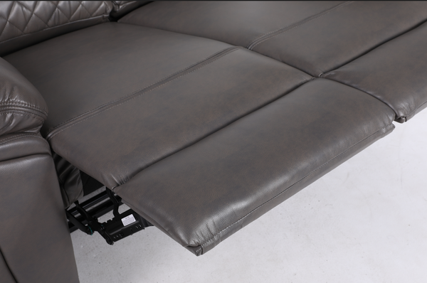 Ambrin Recliner Sofa Grey 2 Seater