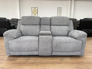 Belnic Electric Recliner Grey 2 Seater