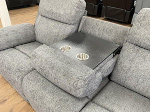 Belnic Electric Recliner Grey 3 Seater