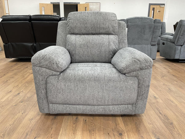 Belnic Electric Recliner Grey Armchair