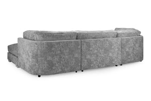 Presaro Fullback Sofa Platinum U Shape Corner