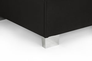 Bresen Sofa Black U Shape Corner