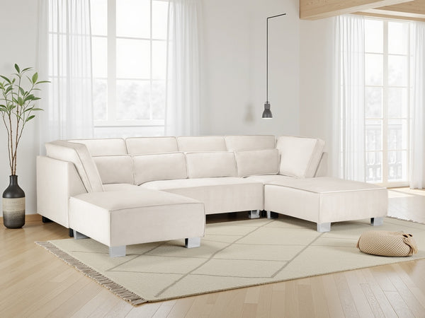 Bresen Sofa Cream U Shape Corner