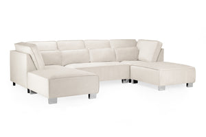 Bresen Sofa Cream U Shape Corner