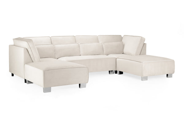 Bresen Sofa Cream U Shape Corner