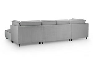 Bresen Sofa Grey U Shape Corner