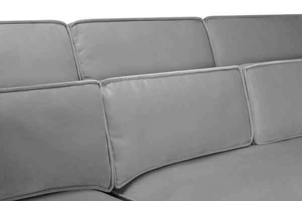 Bresen Sofa Grey U Shape Corner