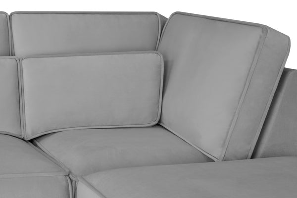 Bresen Sofa Grey U Shape Corner
