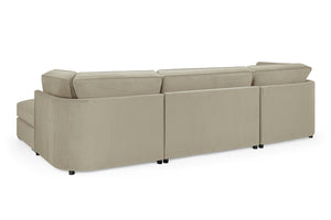 Brisano Sofa Beige U-Shape Corner