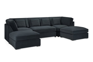 Brisano Sofa Slate U Shape Corner