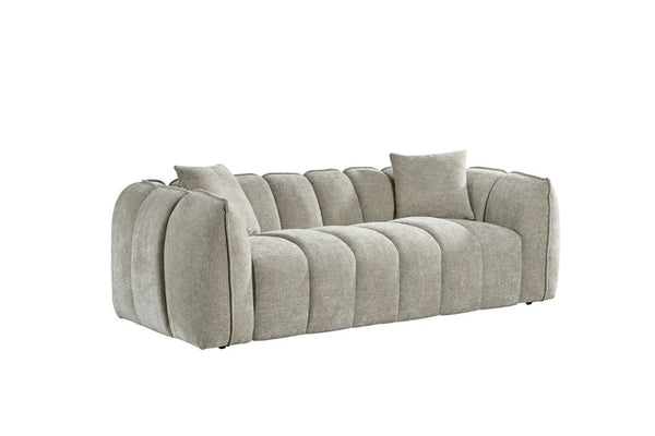 Cavren Sofa Beige 3 Seater