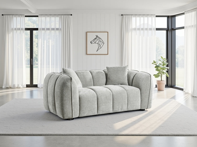 Cavren Sofa Grey 2 Seater