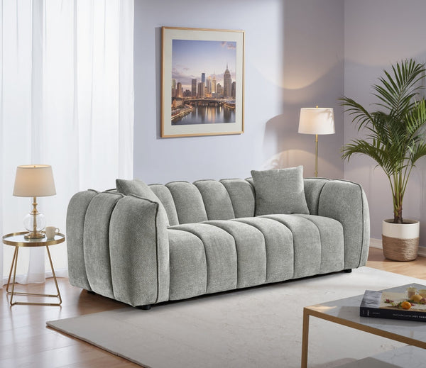 Cavren Sofa Grey 3 Seater