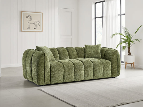 Cavren Sofa Olive 3 Seater