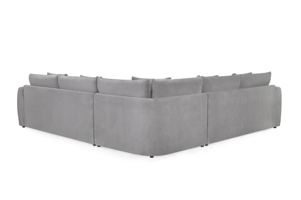 Celesyn Sofa Grey Large Corner