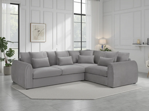 Celesyn Sofa Grey Right Hand Facing Corner