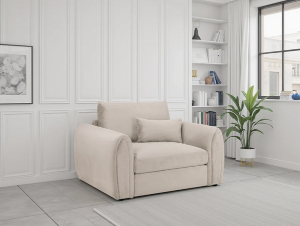 Celesyn Sofa Mocha Armchair