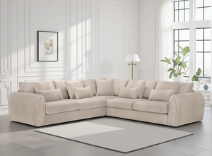 Celesyn Sofa Mocha Large Corner