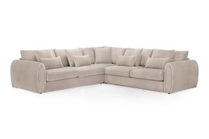 Celesyn Sofa Mocha Large Corner