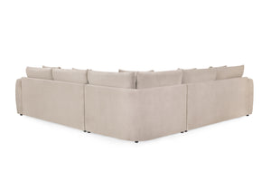 Celesyn Sofa Mocha Large Corner