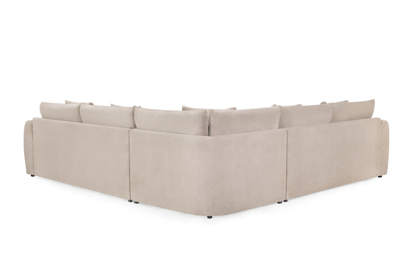 Celesyn Sofa Mocha Large Corner