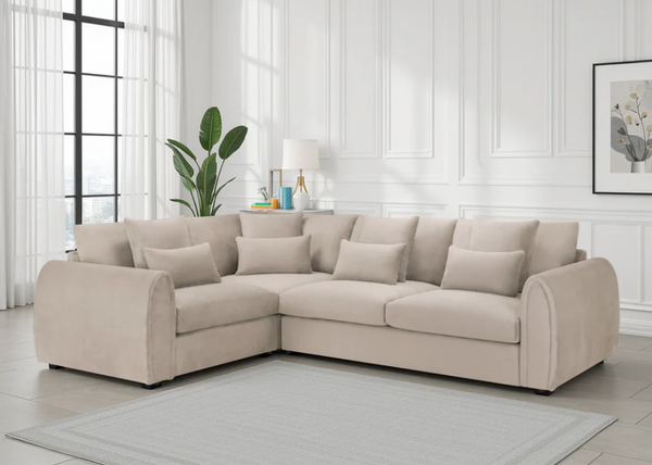 Celesyn Sofa Mocha Left Hand Facing Corner