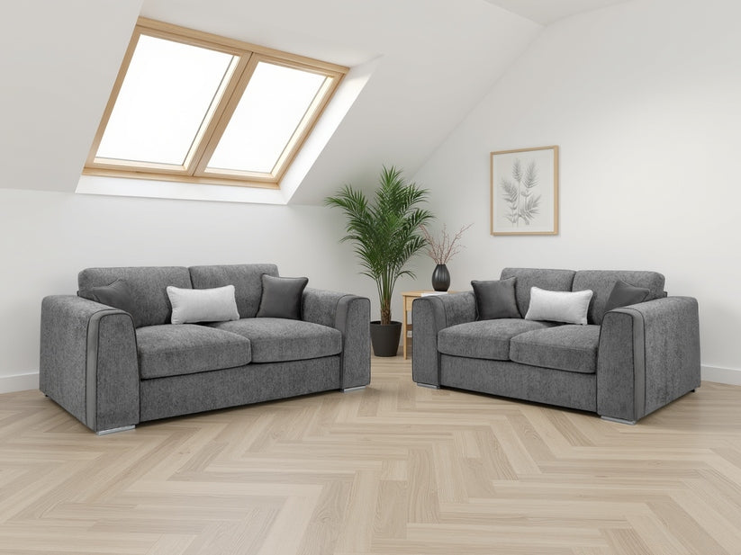 Fioran Sofa Grey 3+2 Set