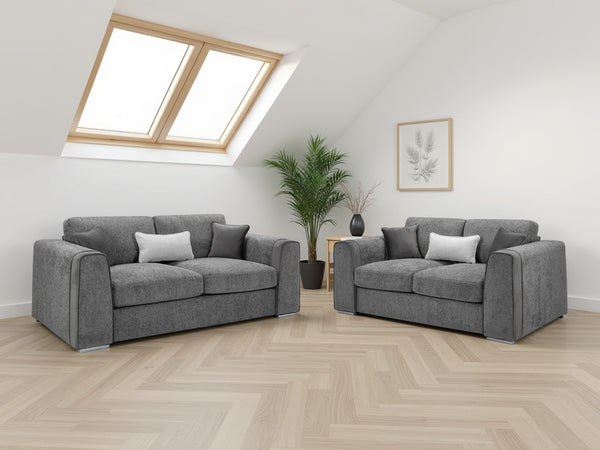 Fioran Sofa Grey 3+2 Set
