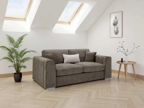 Fioran Sofa Mocha 3 Seater