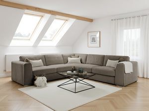 Fioran Sofa Mocha Large Corner