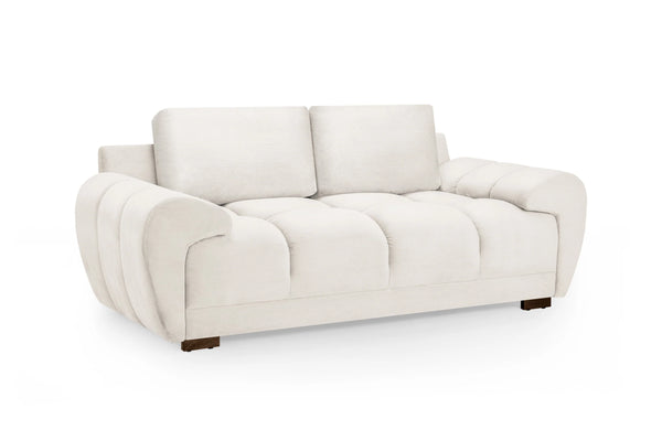 Lazoro Cream 2 Seater Sofa