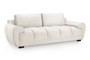 Lazoro Cream 3 Seater Sofa