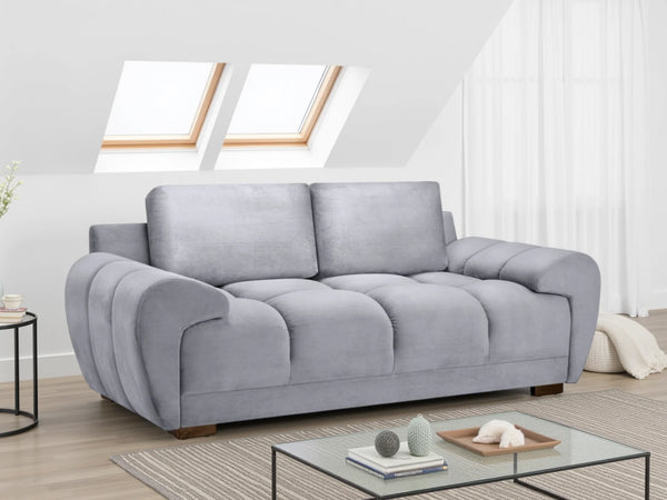Lazoro Grey 2 Seater Sofa