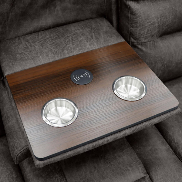 Lovico Tech Recliner Sofa Brown 3 Seater