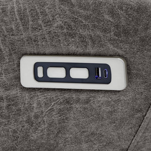 Lovico Tech Recliner Sofa Brown 3 Seater