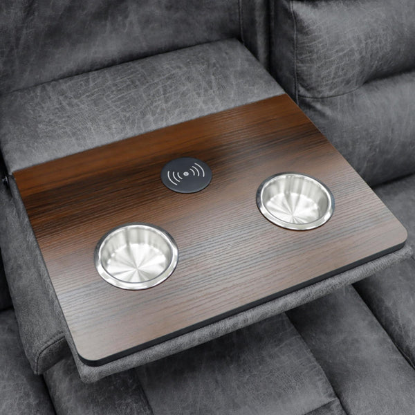 Lovico Tech Recliner Sofa Grey 2 Seater