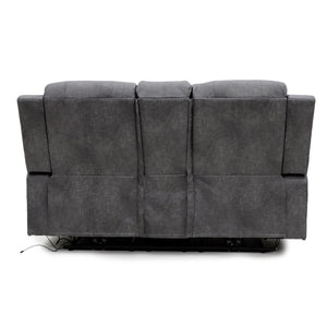 Lovico Tech Recliner Sofa Grey 2 Seater
