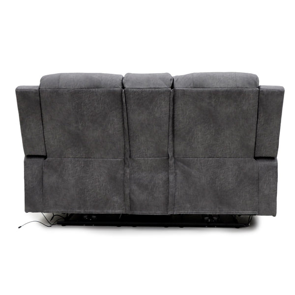 Lovico Tech Recliner Sofa Grey 2 Seater