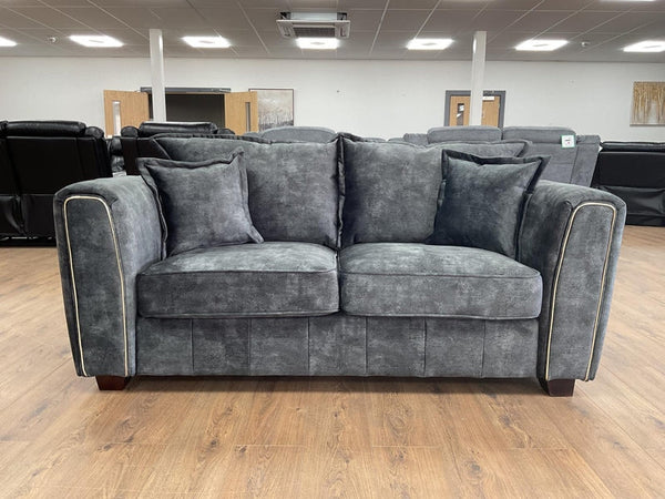 Lusora Sofa Black 2 Seater
